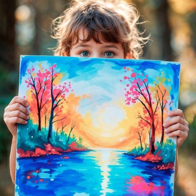 kid, child, painting, drawing, artwork, mindful living, creative art classes, plant interior design, holistic wellness, healthy cooking sessions, nature-inspired lifestyle, art therapy workshops-9746610.jpg
